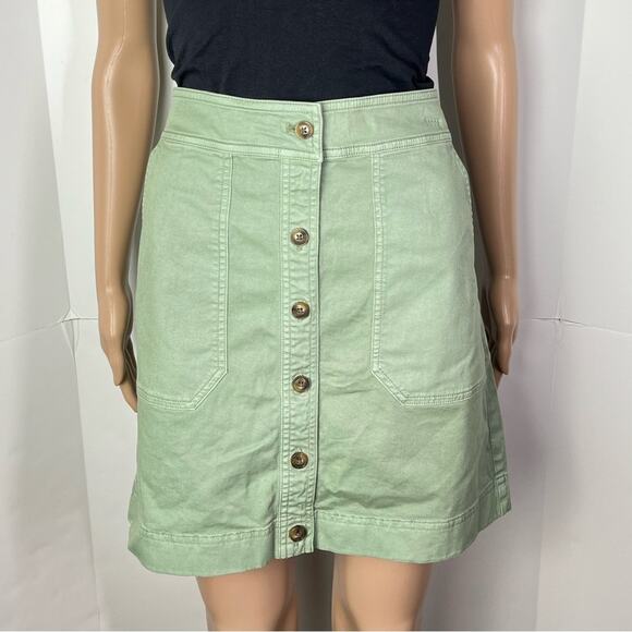 New Vineyard Vines Dyed Utility Stretch Summer Skirt w/ Pockets - Picture 3 of 10